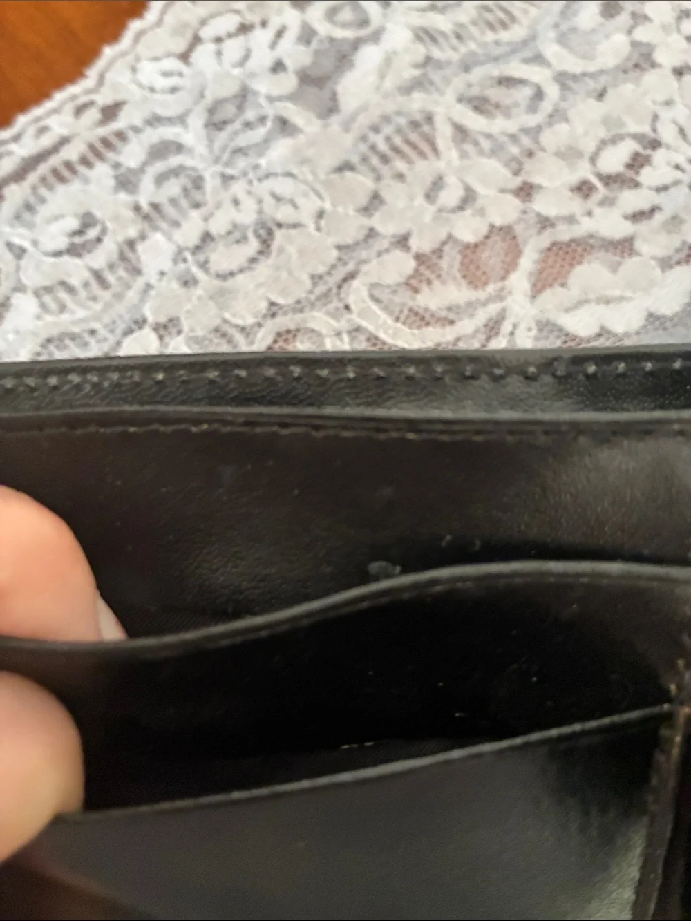 Buxton Black Leather Men’s Bifold Wallet with Gift Box